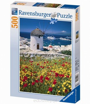 Puzzle 500 Elementów Latarnia Morska Ravensburger