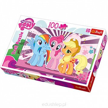 Puzzle 100 Elementów My Little Pony Przyjaciółk Trefl