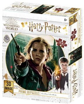 Harry Potter: Magiczne puzzle - Pojedynek Hermiony (300 elementów) widok pudełka