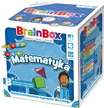 BrainBox - Matematyka widok pudełka
