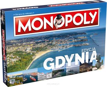 Monopoly: Edycja Gdynia gra strategiczna widok pudełka