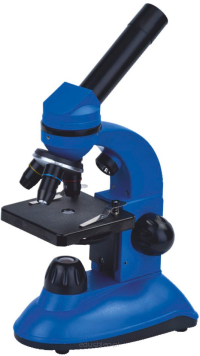 Mikroskop umożliwia powiększenie 40-400 razy
