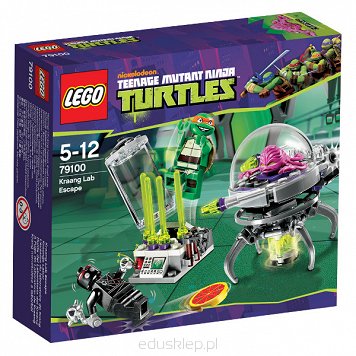 Lego Turtles Ucieczka z Laborat. Kraaga