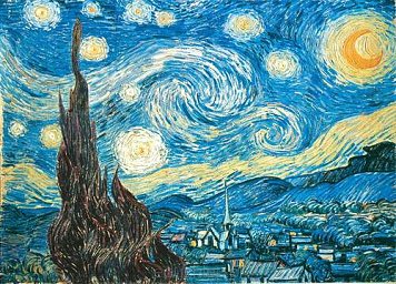 Puzzle 2000 Elementów Van Gogh Starry Ni Clementoni