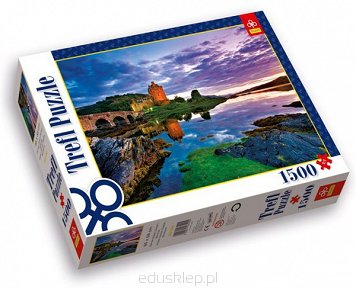 Puzzle 1500 Elementów Zamek Eilean Donan Trefl