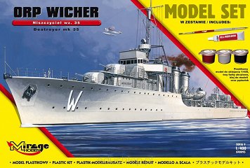 Zestaw modelarski - ORP Wicher wz.35