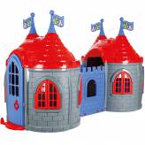 Zamek smoka dwie wieże plac zabaw dla dzieci
