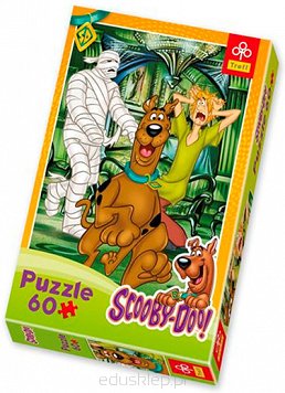 Puzzle 60 Elementów Scooby Ucieczka Przed Mumią Trefl