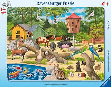 Puzzle 36 Elementów w Ogrodzie Zoologicznym Ravensburger