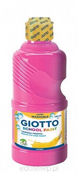 Farba Giotto School Paint 250 ml różowa