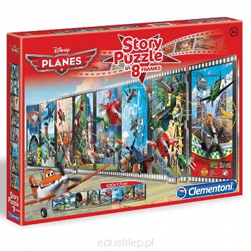 Puzzle 200 Elementów Planes Clementoni
