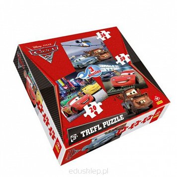 Puzzle 20,36,50 Elementów Mix Cars 2 Trefl