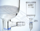 Lejek filtracyjny cylindryczny 0035 ml WS 19/26 z tubusem próżniowym G-1