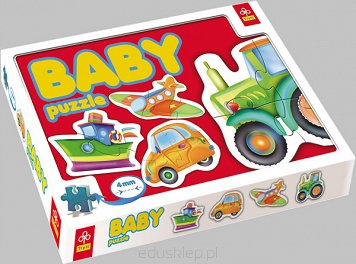 Puzzle Baby Pojazdy Trefl