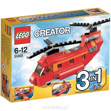 Lego Creator Czerwony Śmigłowiec