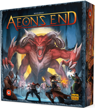 Aeon's End (druga edycja) gra karciana widok przodu pudełka 